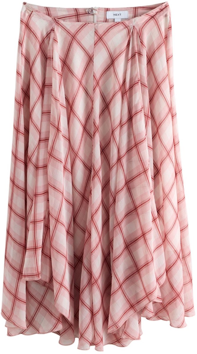 Next - Dames - Midirok met godeteffect - Roze