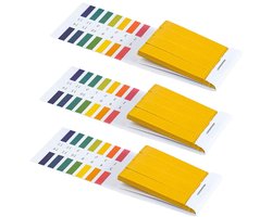 240 Stuks pH Teststrips voor Urine, Speeksel en Vloeistoffen - pH Waarde 1-14 Indicatorpapier voor Schoonmaakmiddelen, Voeding en Zwembadgebruik