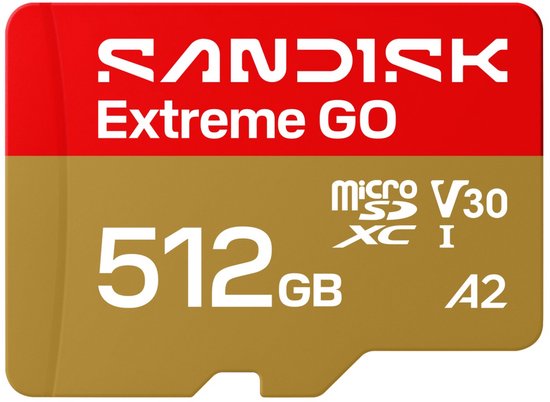 Sandisk Extreme GO microSDXC 512GB 240MB/s