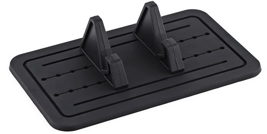 Dailygoody - Universele Siliconen Gel Autodashboard Telefoonhouder - Stabiel Haakontwerp - Zwart - Telefoonhouder - Geschikt voor Auto's, Vrachtwagens...