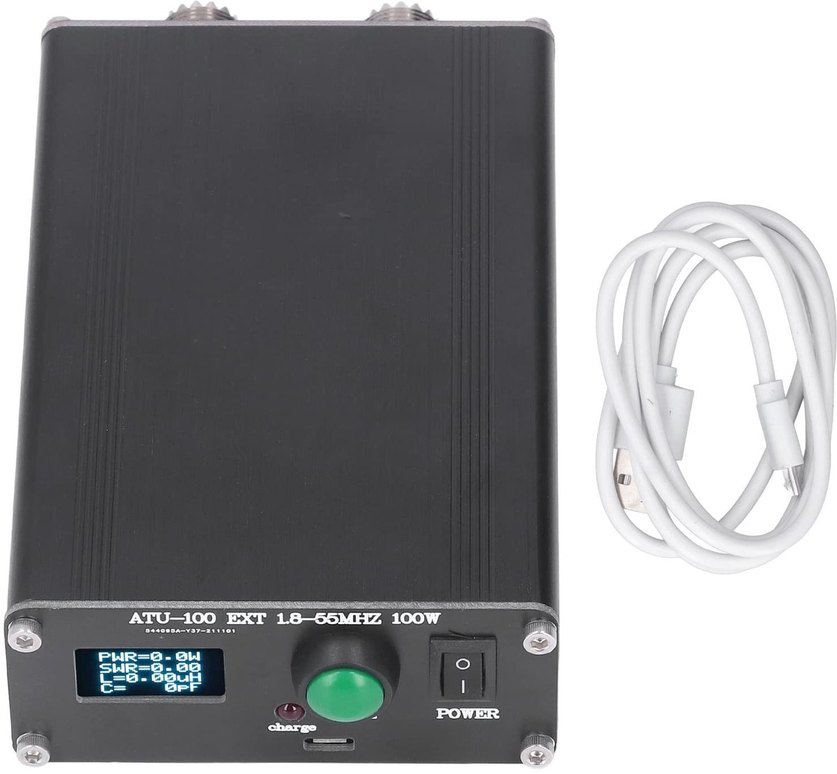 aladdien - Antenne Tuner ATU-100 - Antenne afstemmen - Compact formaat - 1.8-50MHz - USB-aansluiting - Geschikt voor radioapparatuur - Gemonteerd mode