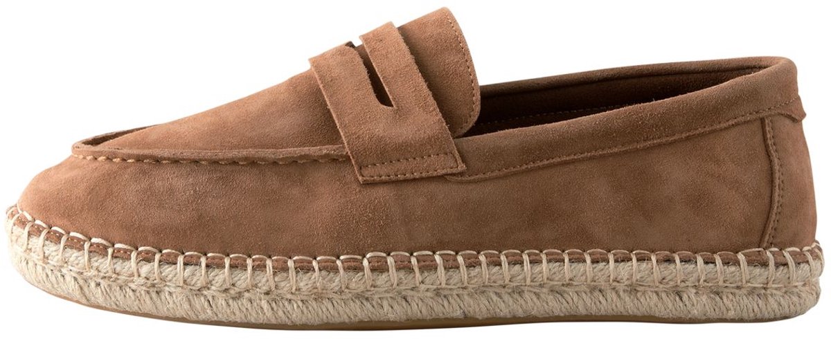 Next - Heren - Suède espadrilles - Bruin