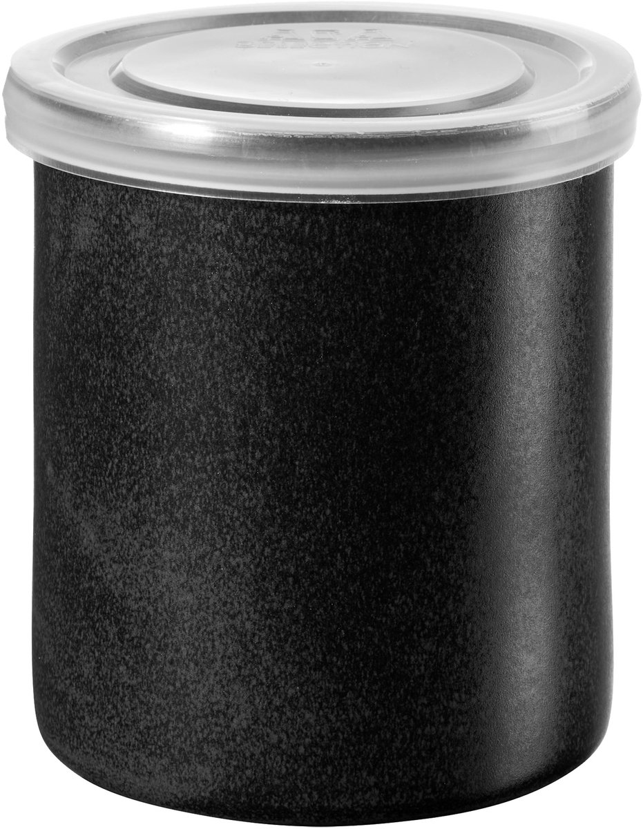 ASA Selection voorraadpot Black, voorraadpot, aardewerk, matzwart, 10 cm, 4879174