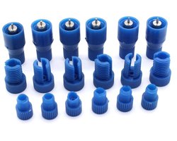 POSI Tap Connector Set van 6 Stuks - Blauwe Plastic Draadverbindingen voor Auto en Boot Motoren