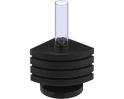 Hoekfilter voor Nano Aquaria - Geluidsloze Bio Foam Filter voor Betta, Garnalen en Kleine Vissen tot 40 Liter (Luchtpomp Niet Inbegrepen)