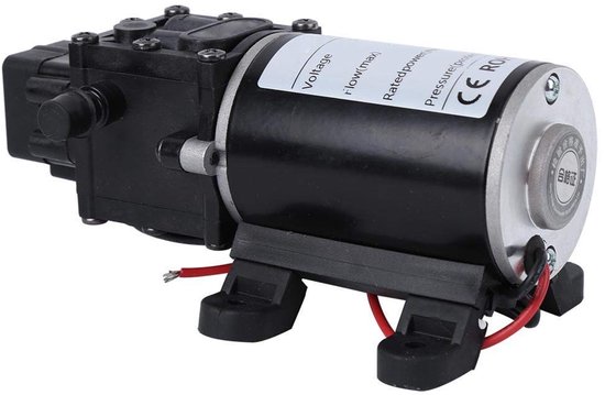 Allecto - Smart Membraan Pomp - Hoge Druk Pomp - Elektrisch - 12V - 120W - 7L/Min - Wateruitlaat Rechts - Geschikt voor Druktests - Model FL3216 van Merkloos — afbeelding 3