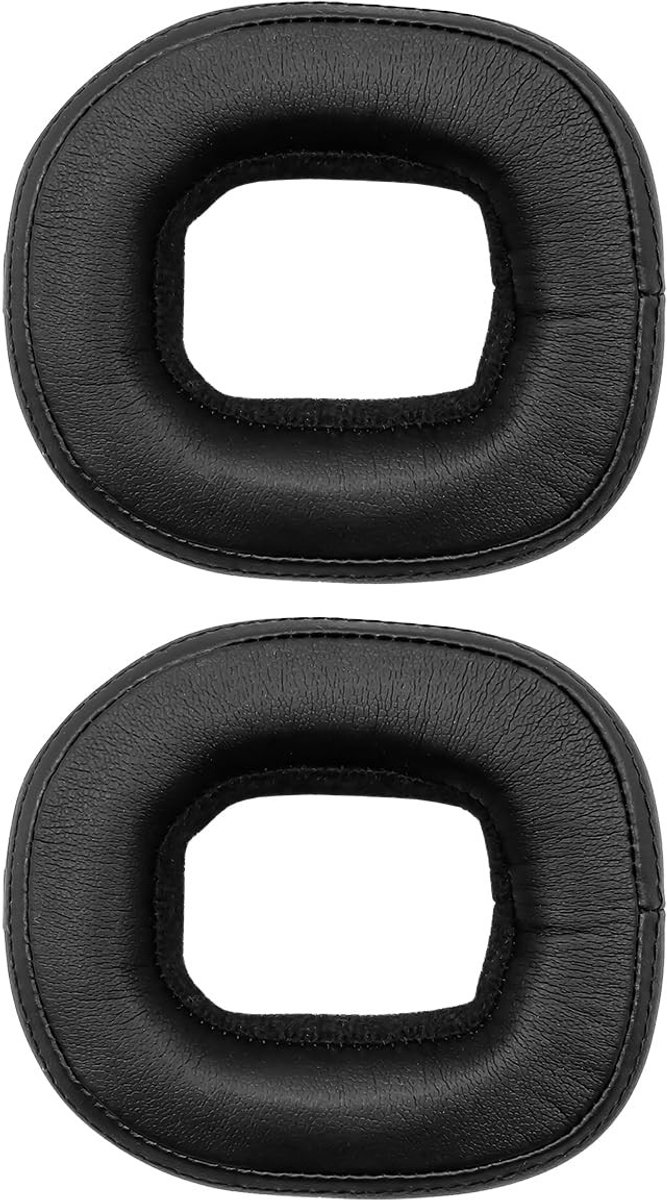 Dailygoody - Vervangende Oorkussens - Comfortabele hoofdtelefoonhoes - Zwart - Geschikt voor Astro A50 - Hoogwaardig eiwitleer en traagschuim - Perfec