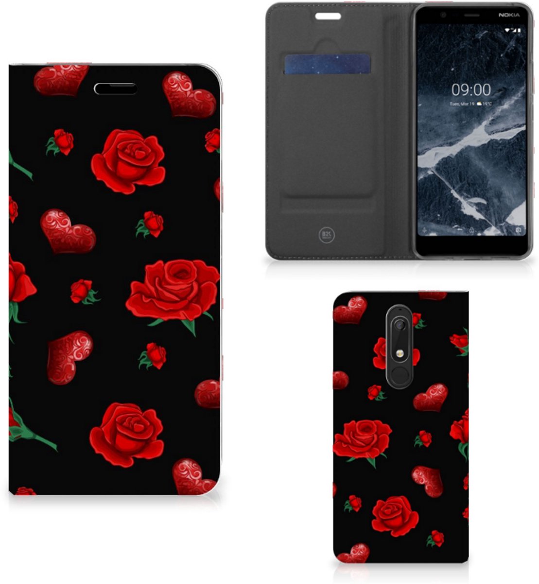 Nokia 5.1 (2018) Magnet Case Valentine