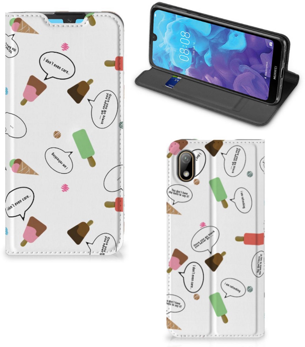 Huawei Y5 (2019) Flip Style Cover IJsjes
