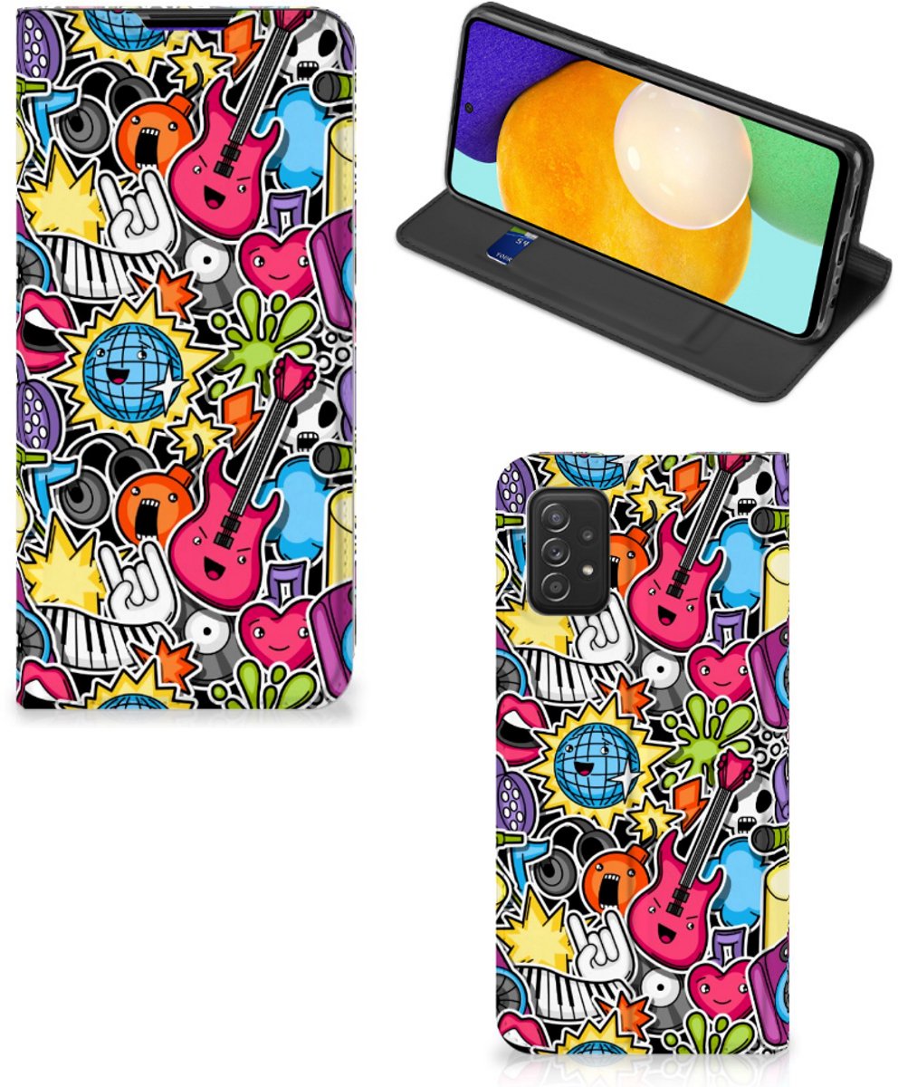 Samsung Galaxy A03s Hippe Standcase Punk Rock