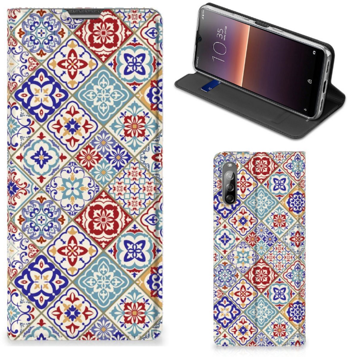 Sony Xperia L4 Standcase Tiles Color