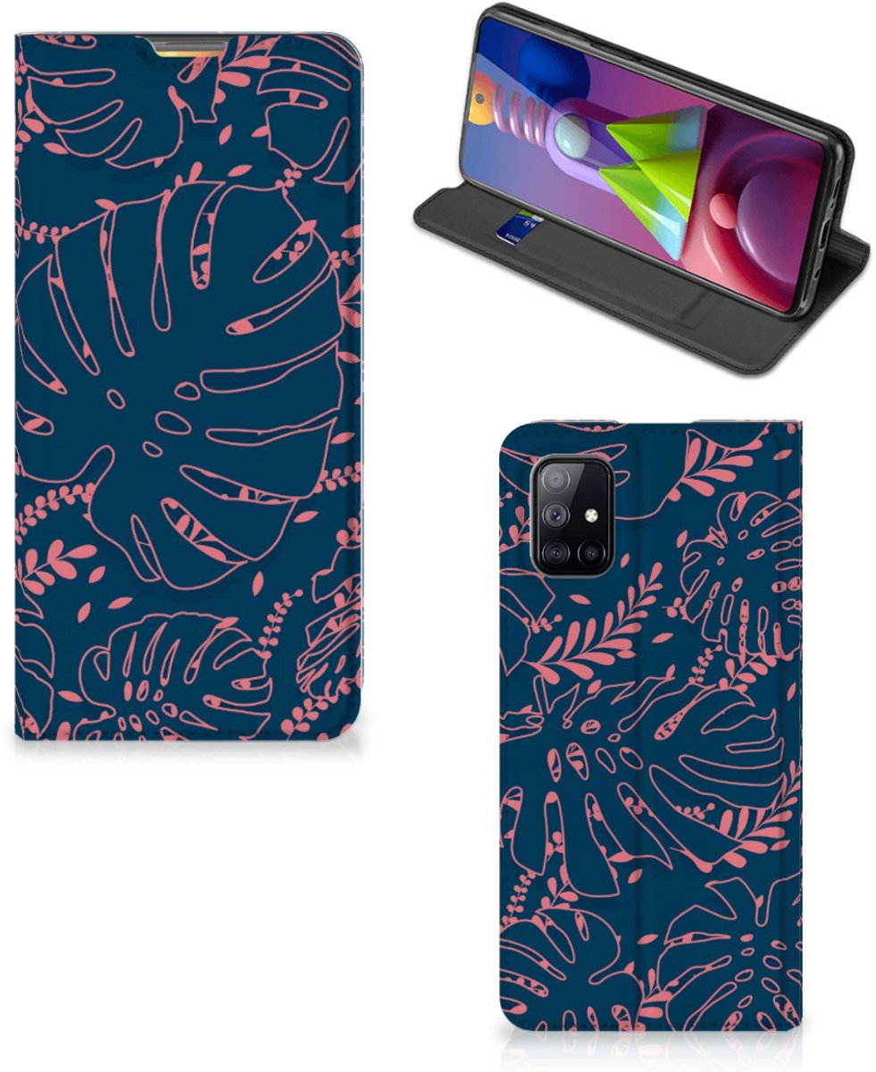 Samsung Galaxy M51 Smart Cover Palm Leaves