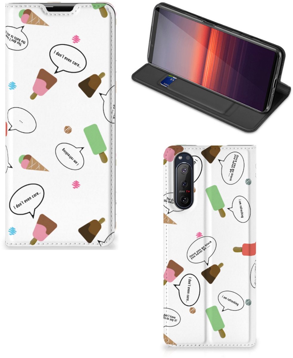 Sony Xperia 5 II Flip Style Cover IJsjes