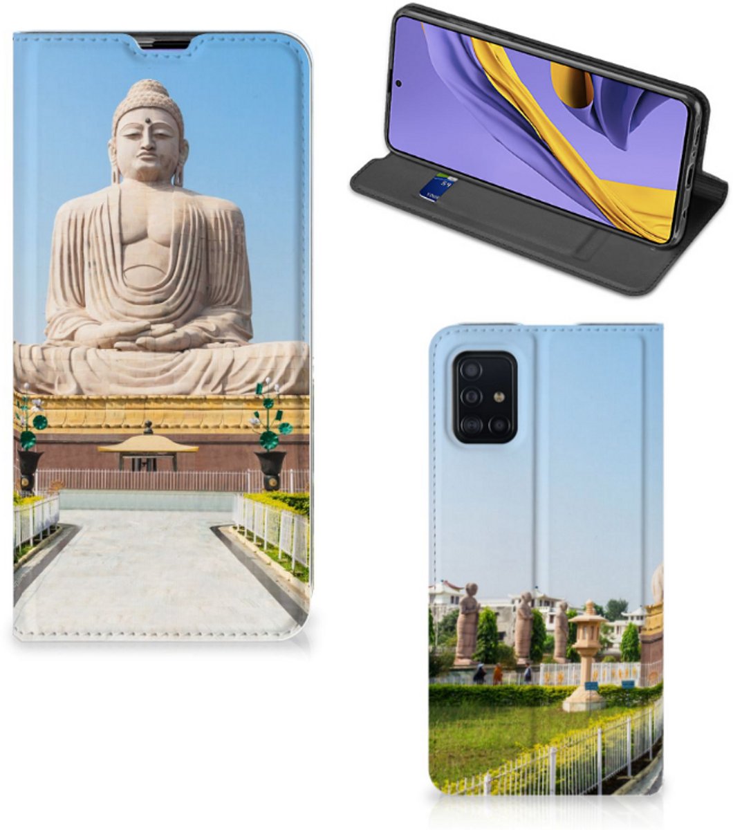 Samsung Galaxy A51 Book Cover Boeddha
