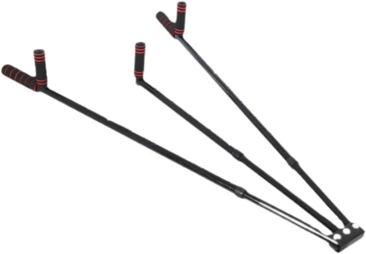 Been Brancard - Split Machine - Flexibiliteit Verbeteren - Verstelbaar Ontwerp - Tot 90cm - Zwart