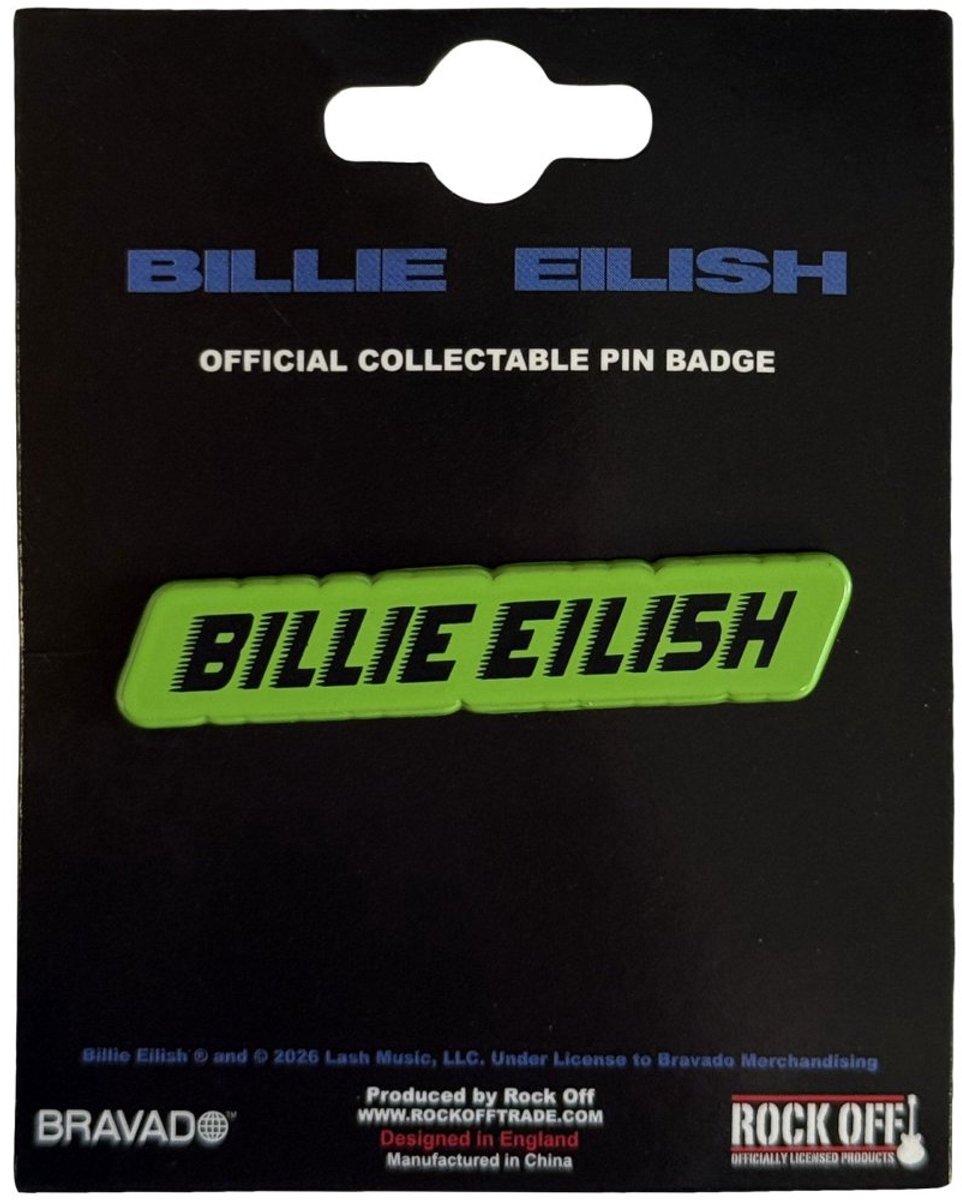 Billie Eilish Racer Logo - Pin