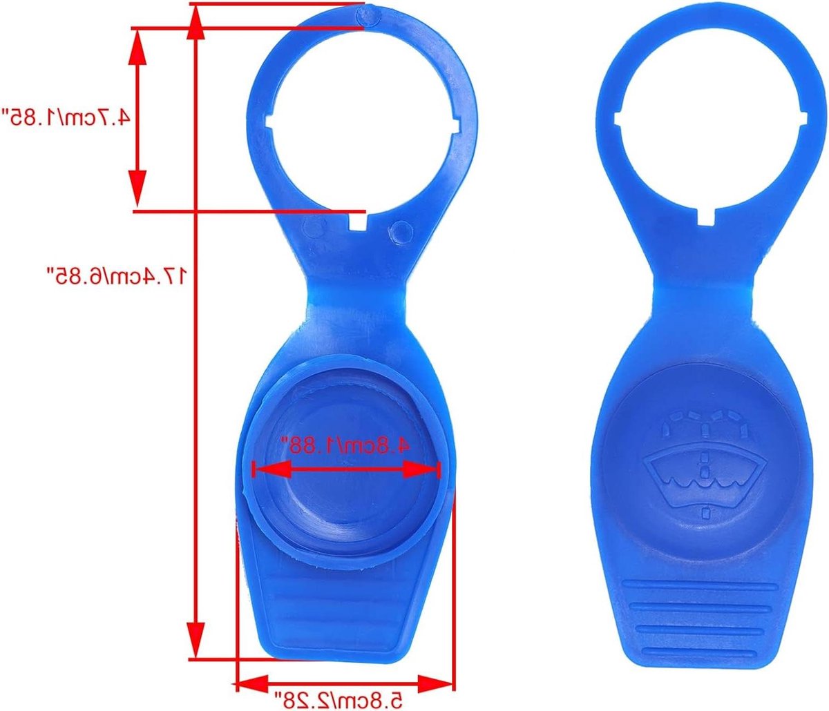 Ruitensproeier Fles Dop - Reservoir Deksel - Auto Onderhoud - Duurzaam Plastic Materiaal - 7 x 7 x 7 cm