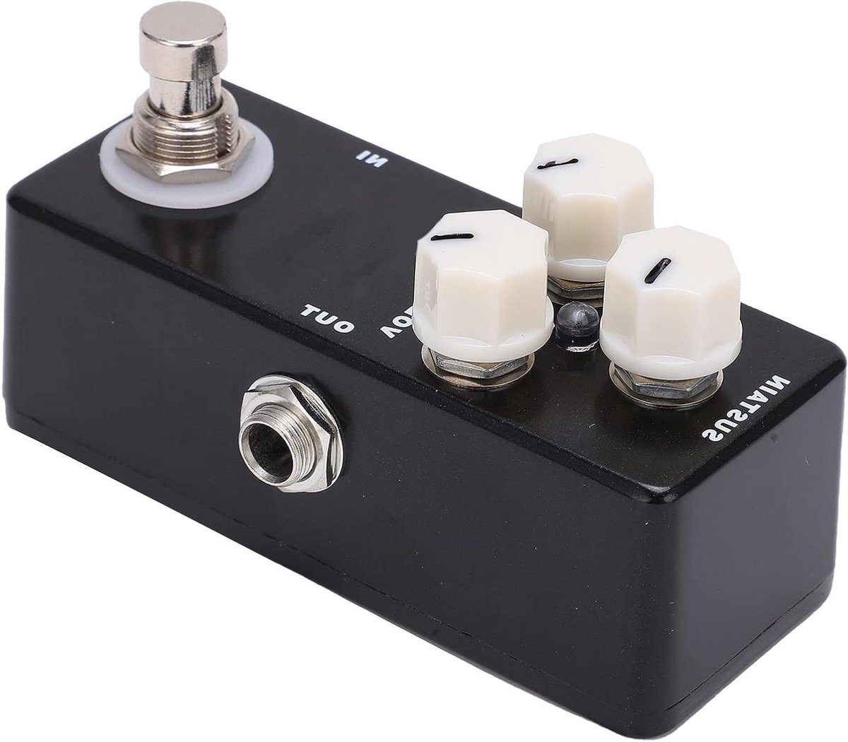 Gitaar Effectpedaal - Fuzz Muff - Muziek Maken - True Bypass Schakelaar - 12x6x6 cm - Zwart