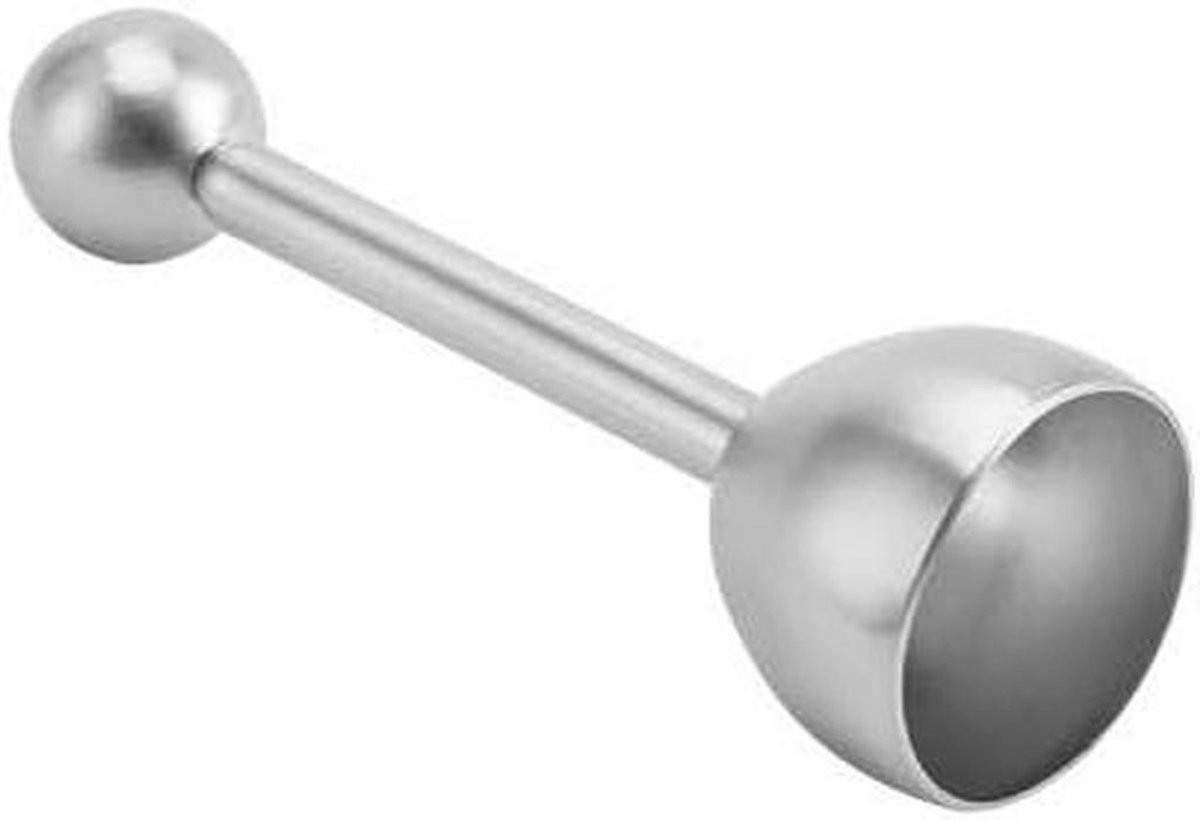 Eiersnijder - Eieropener - Ontbijt Maken - Snel en Gemakkelijk - 130 Gram - Zilver