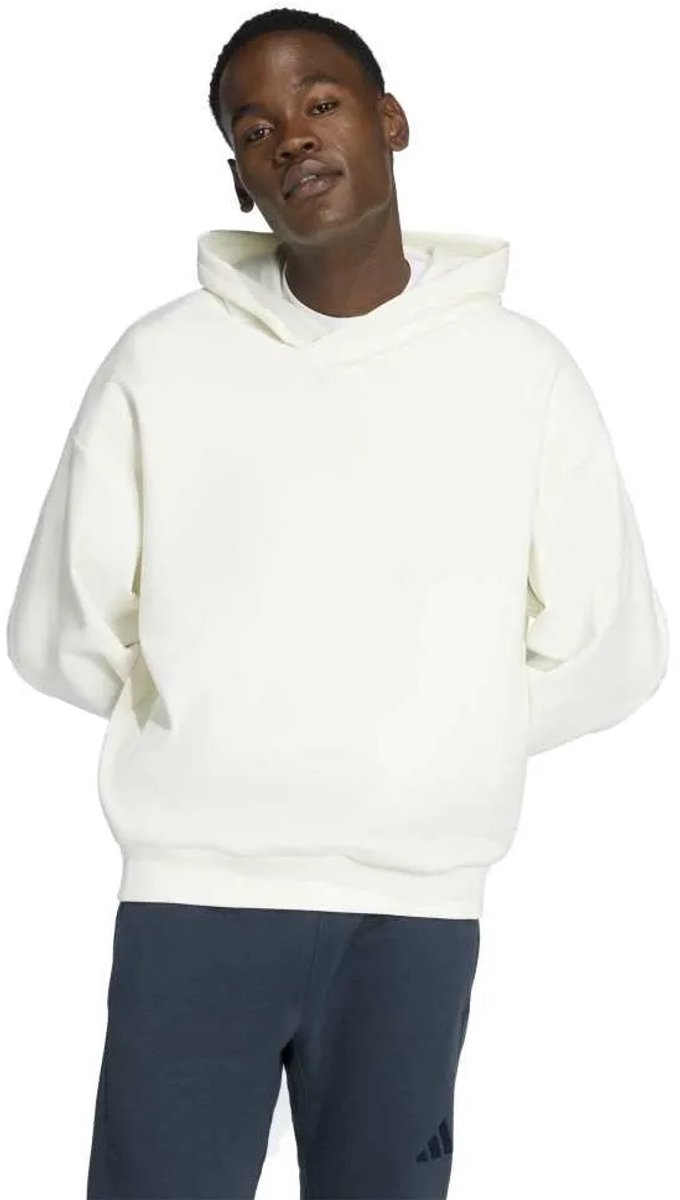 Adidas Soft Lux Hoodie L Regular Man Creme