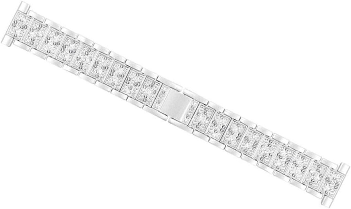 Smartwatch Band - Horlogeband Metaal - Dagelijks Gebruik - Luxe Uitstraling - 18 cm - Rosé Goud