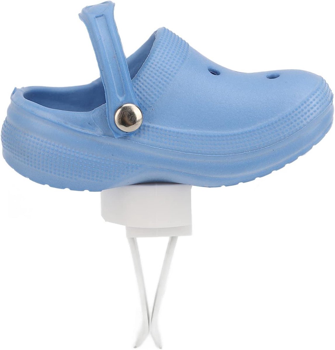 Auto Luchtverfrisser Clip - Vent Geur - Auto Interieur - Schoen Vorm - 8 x 7 x 5 cm - Lichtblauw