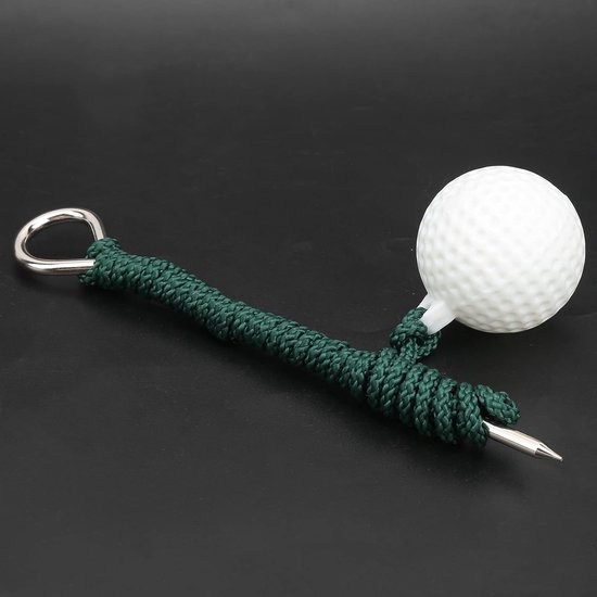 Golf Swing Trainer - Oefenhulp Touw - Golfslag Verbeteren - Directe Richting Feedback - 16 cm Lengte - Zwart van GOLF — afbeelding 2