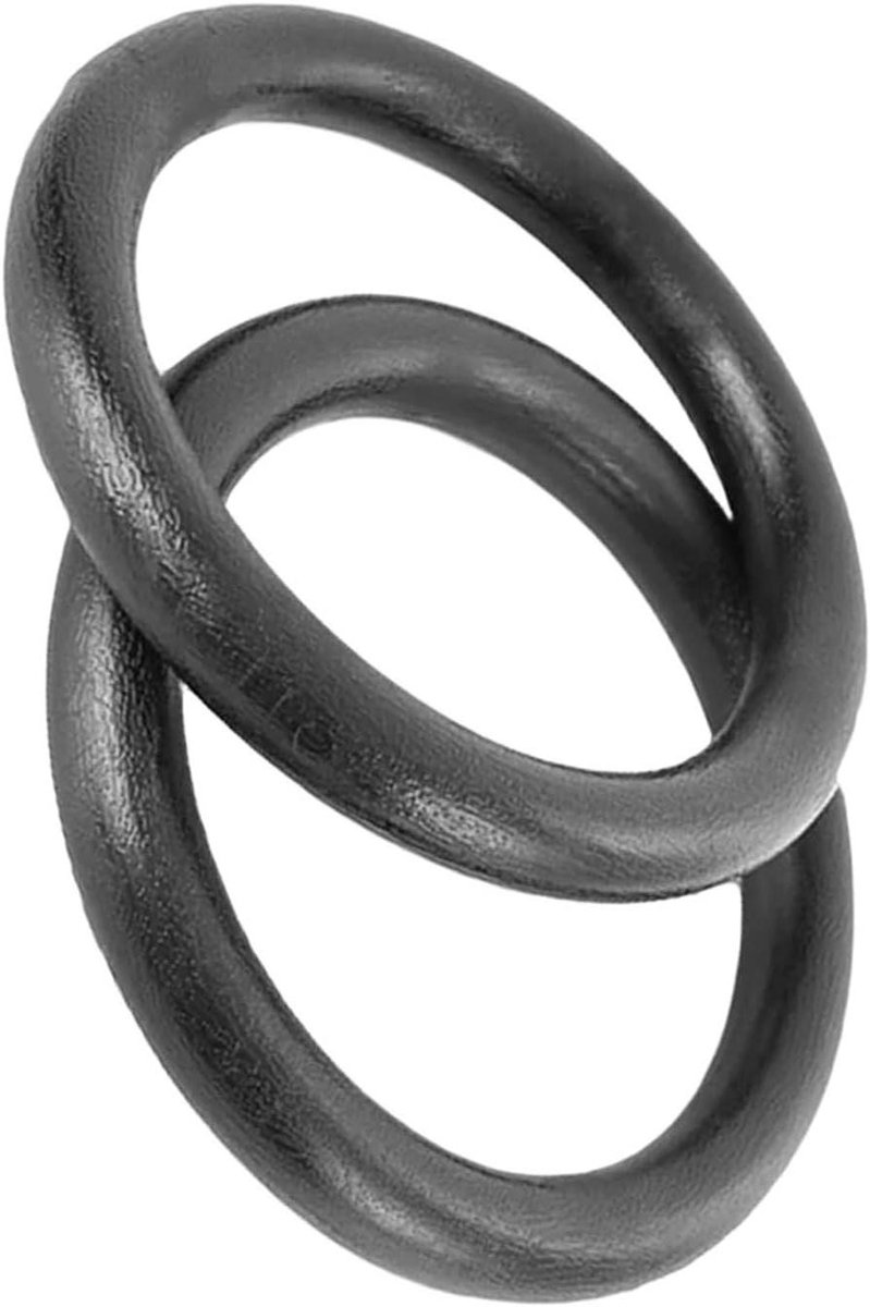 Gymnastiekringen - Fitness ringen - Kracht training - Volledige lichaamstraining - 23 cm - Zwart