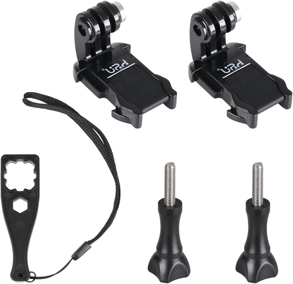 Snelle Ontgrendelbare J-Haak Gesp Clip voor Actiecamera's en GoPro Hero 13/12/11/10/9/8/7/6/5/4/3, Ideaal voor Sport en Avontuur