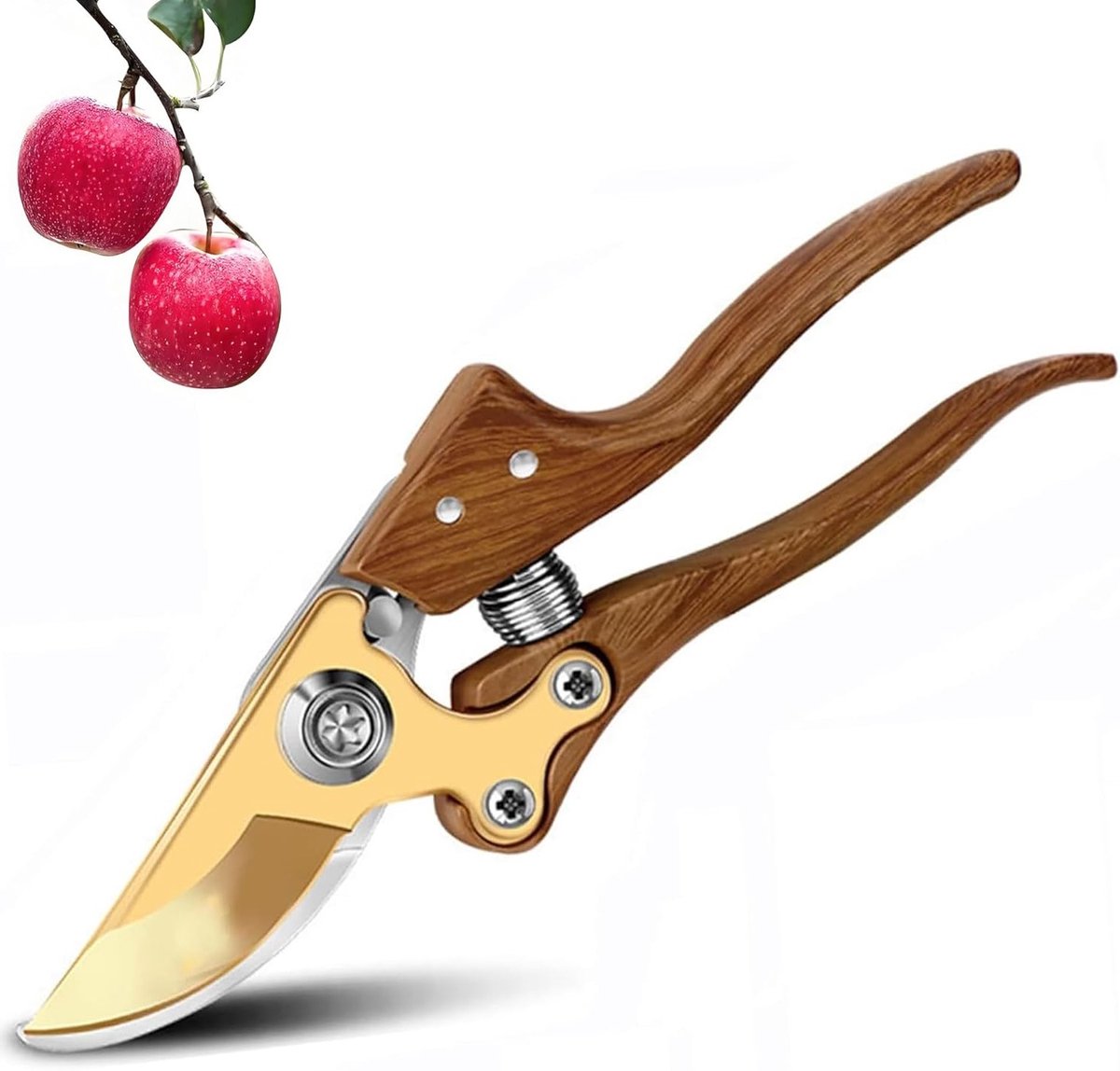 VVGoods - Snoeischaar voor planten en jong hout tot 22 mm - met bypass, sapgroef en draadsnijder