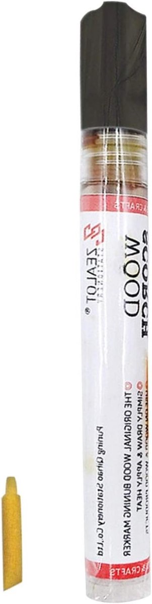 Scorch Pen Marker voor Pyrography, Houtbrandpen voor DIY Houtbewerking, Veilig en Gebruiksvriendelijk Gereedschap voor Creatieve Projecten
