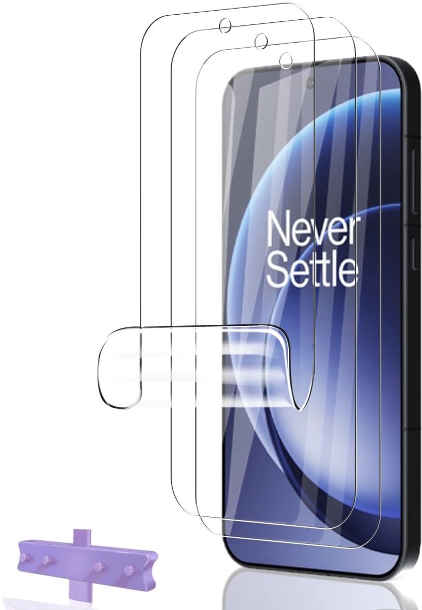 Dailygoods - Innovra - Dailygoods - Displaybeschermfolie voor OnePlus 15, 3 Stuks
