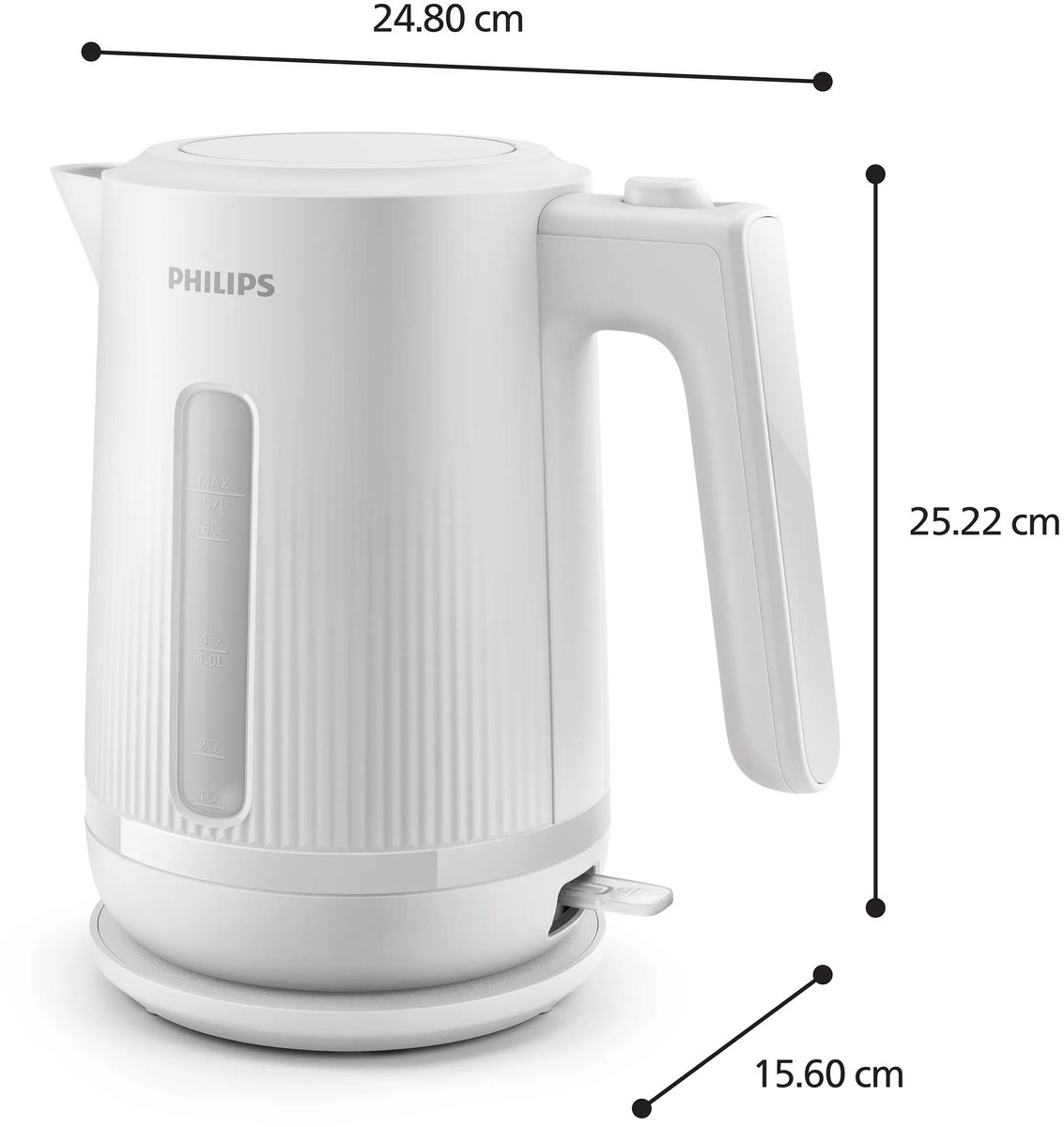 Philips 3000 series HD9411/00 - Waterkoker - 1.7L - Wit – foto 3