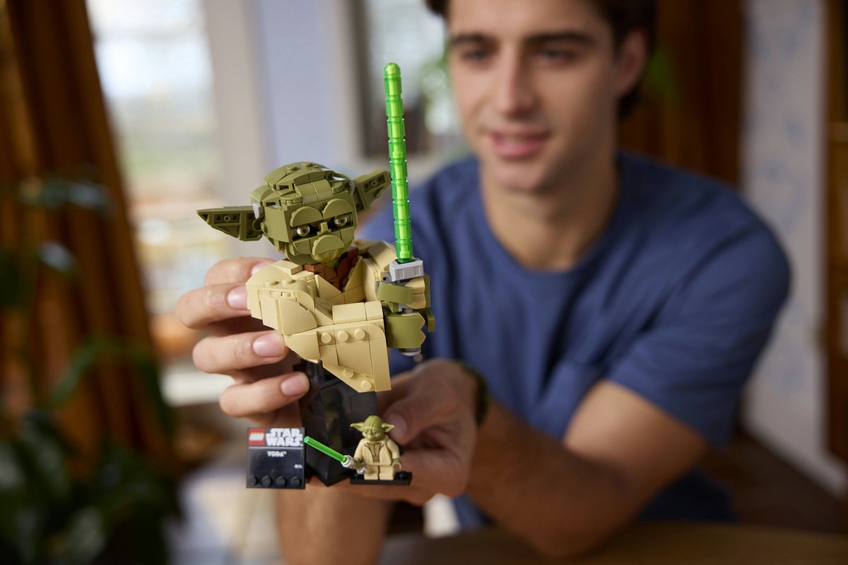 LEGO Star Wars Yoda Buste Bouwpakket voor Volwassenen - 75438 – foto 6