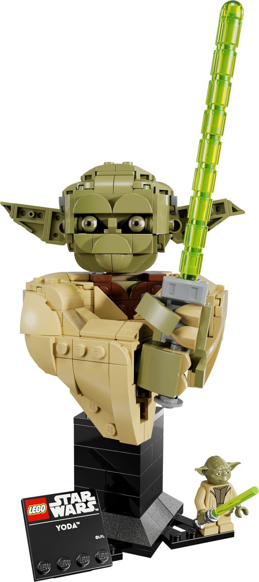 LEGO Star Wars Yoda Buste Bouwpakket voor Volwassenen - 75438 – foto 5