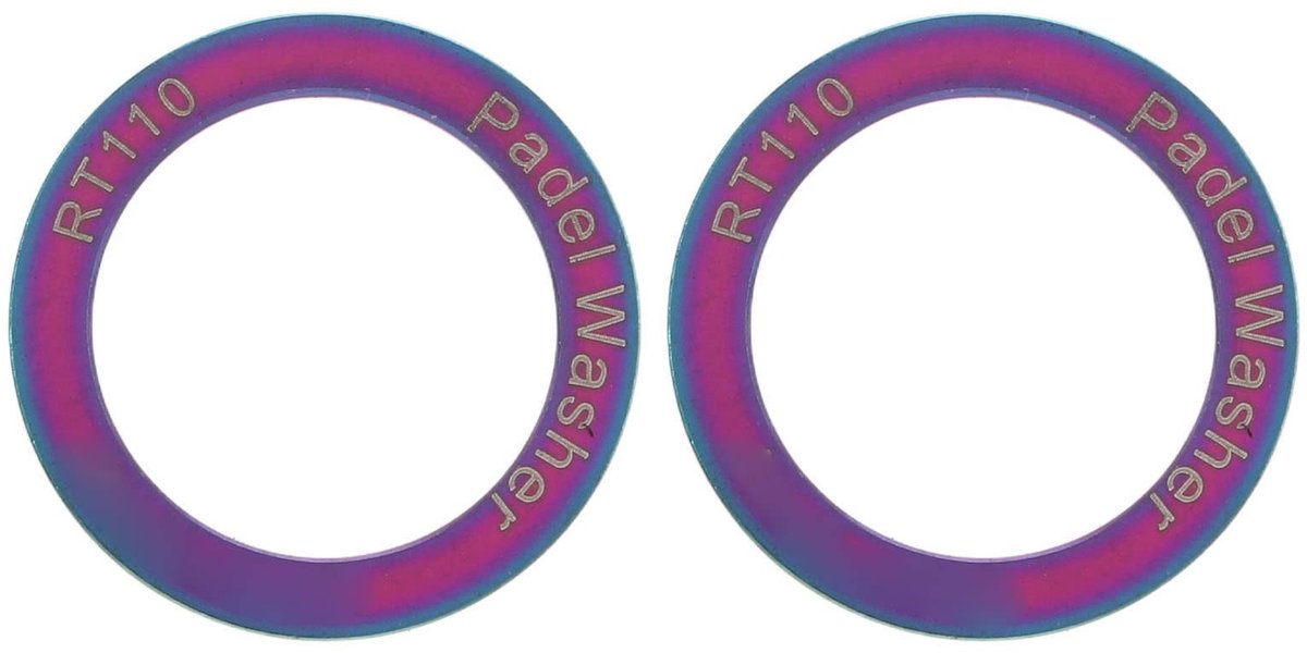 Dailygoods - Dailygoody - Fiets Pedaal Ringen - Legering - Duurzaam en Lichtgewicht - Oogverblindend - Ideaal voor Racefietsen - Verhoog je Fietsprestaties