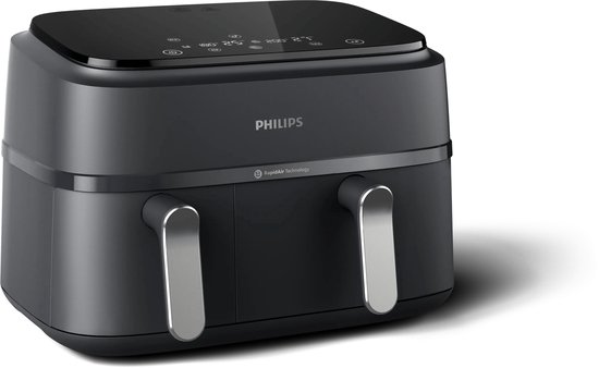 Philips 3000 Series Airfryer met Dubbele Mand 9L - €119,00