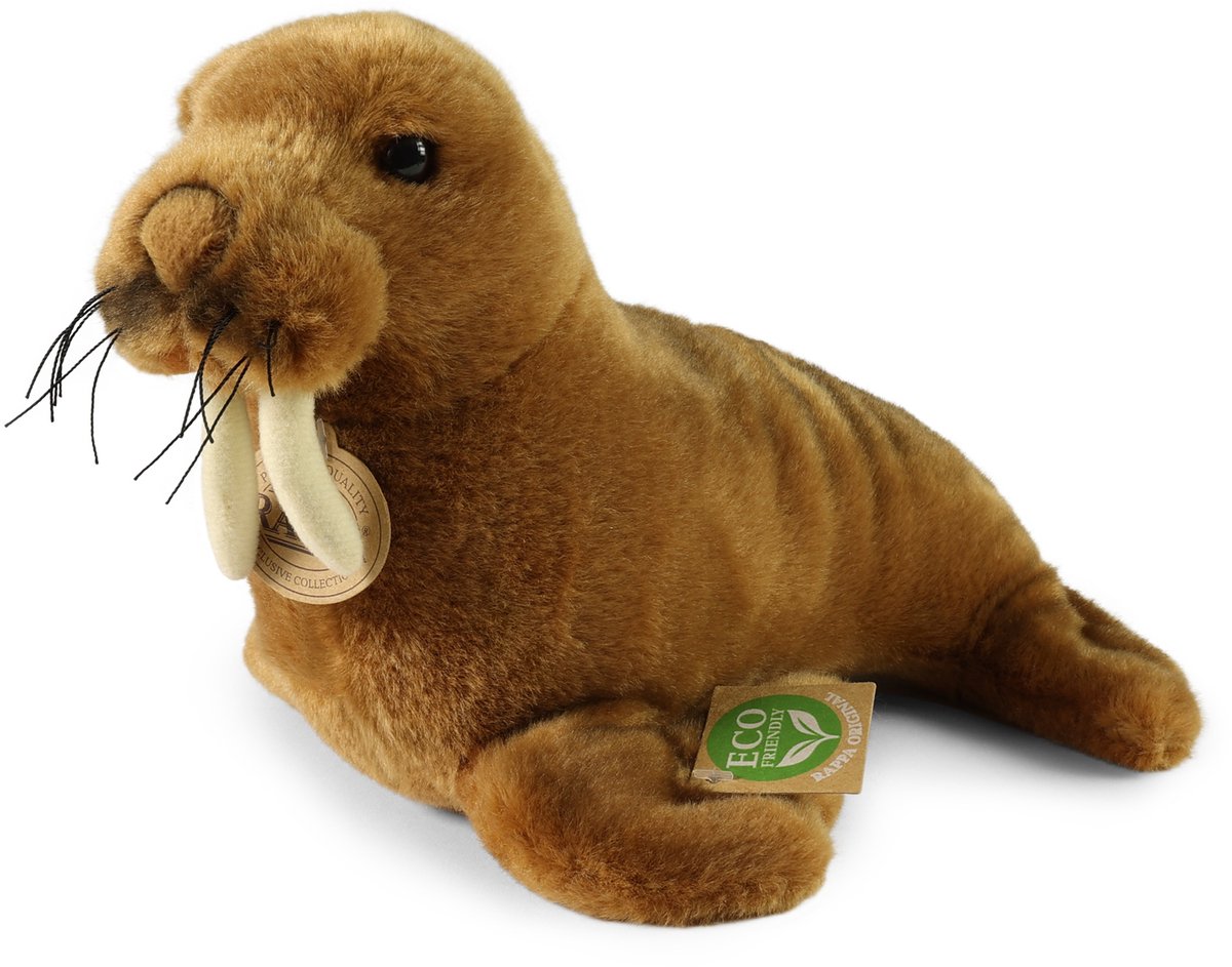 Pluche walrus 26 cm ECO-VRIENDELIJK
