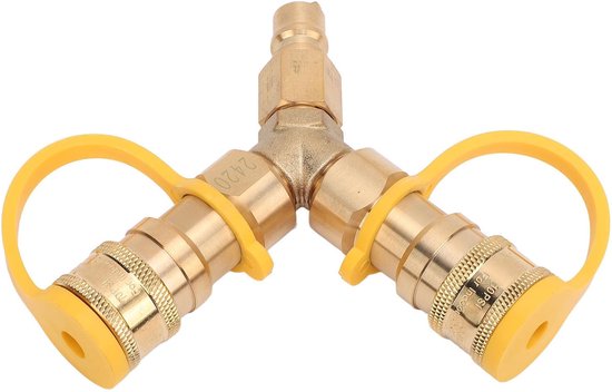 Dailygoods - Gasslang Splitter voor Meerdere Gasapparaten van Dailygoods — afbeelding 3