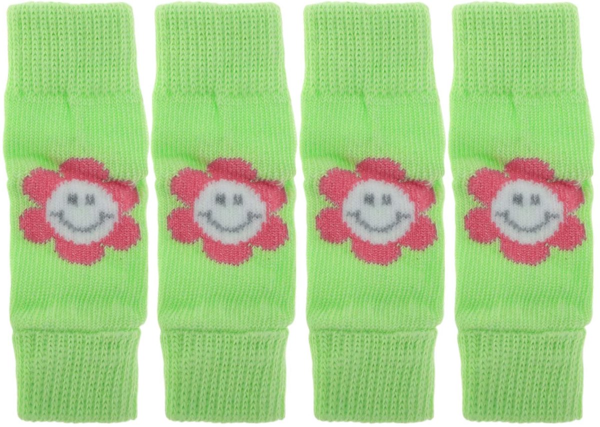 Dailygoods - Set van 4 Gebreide Hondenbeenwarmers voor Kleine en Grote Honden