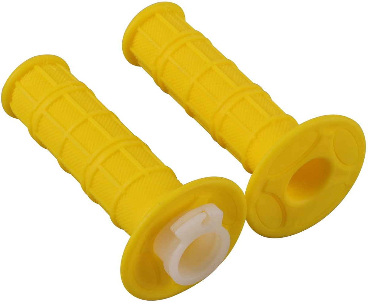 Dailygoods - CNC Premium Rubber Gashendels voor 22mm Stuur Dirtbike en ATV