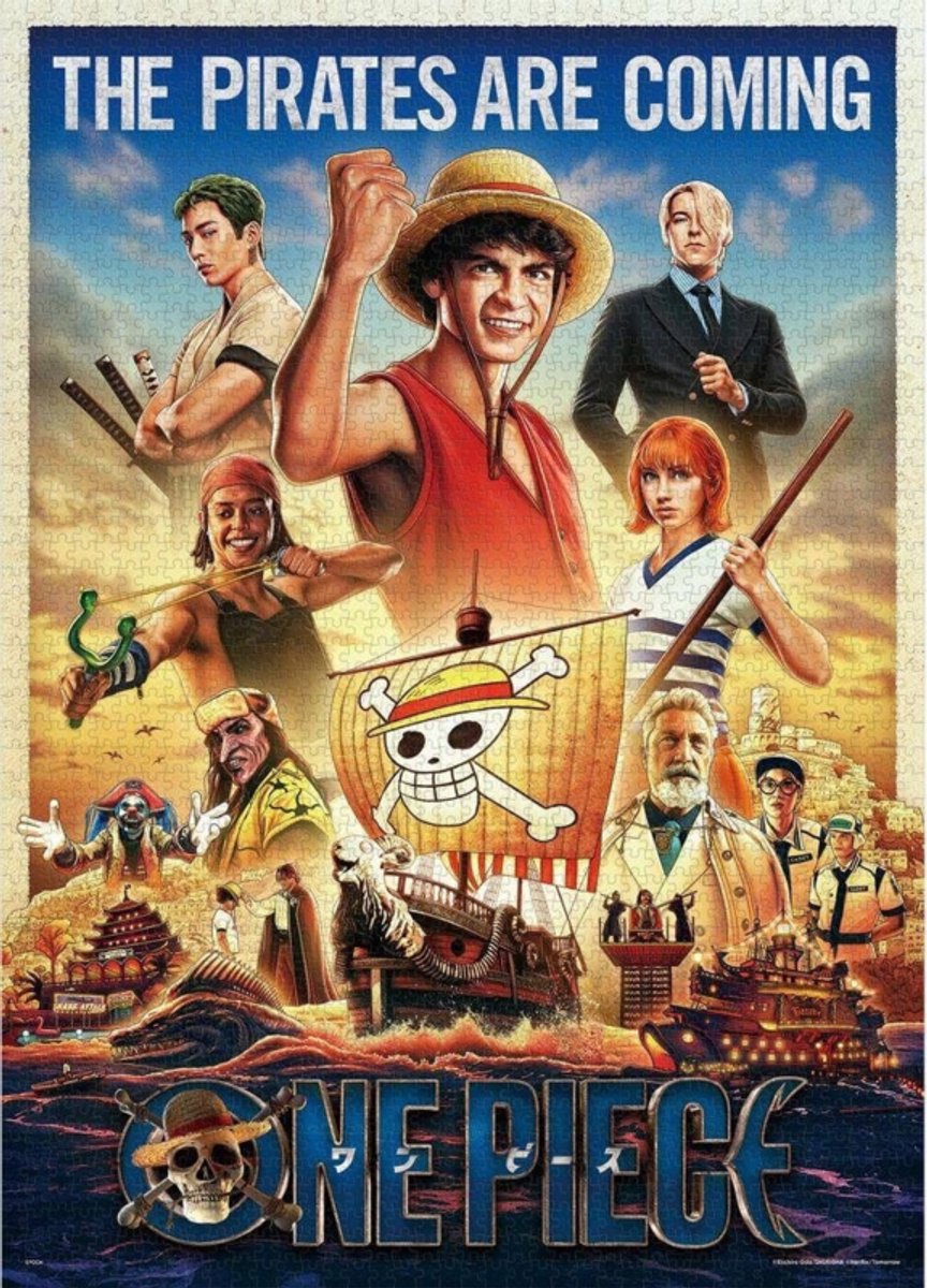Epoch Toys One Piece 2000-piece puzzle The Pirates Are Coming Puzzles