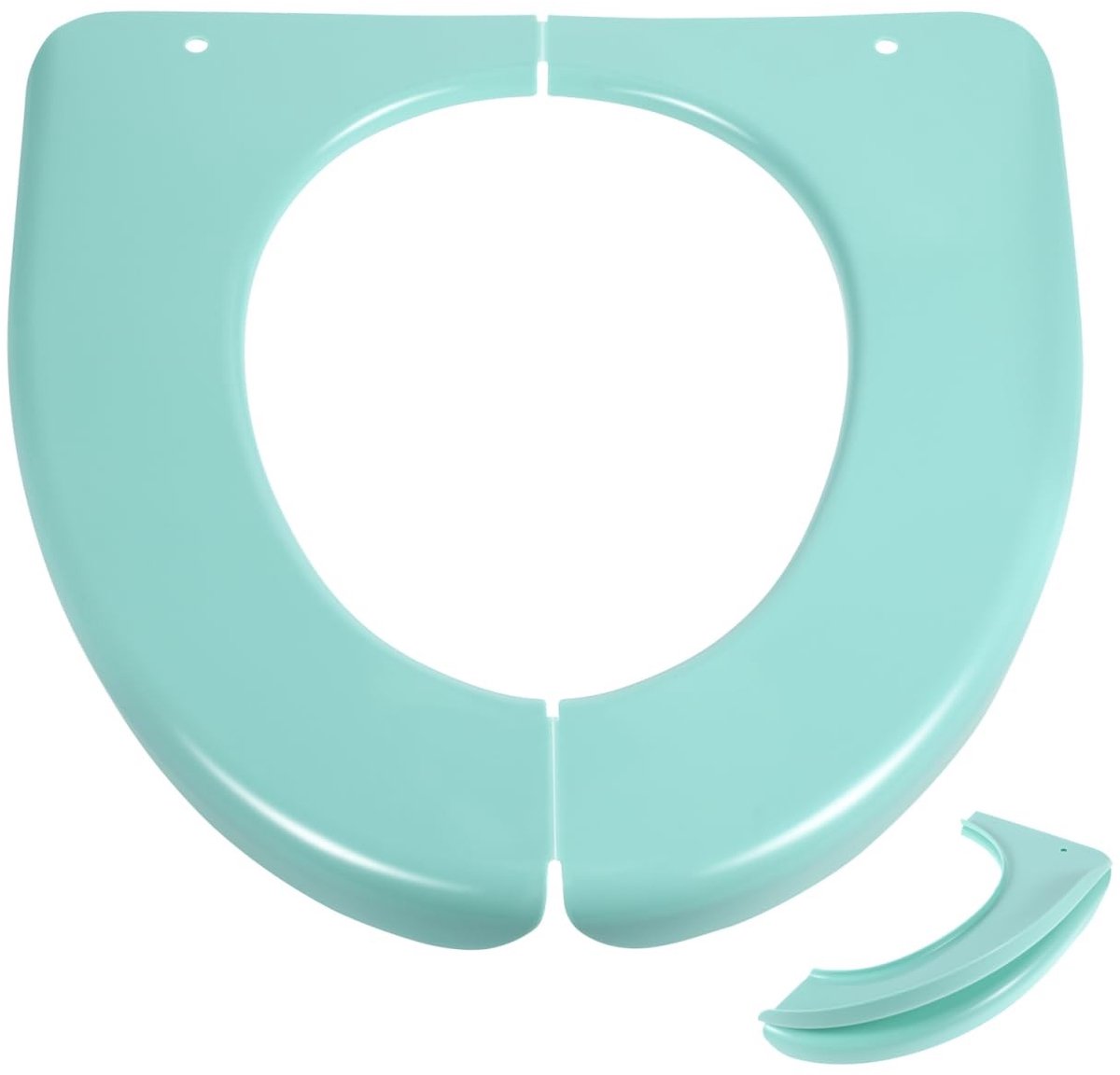 Dailygoods - Dailygoody - Vouwbare Toiletbril Cover - Hygiënisch en Draagbaar - 40 x 38 cm - Geschikt voor Kinderen en Volwassenen - Gemakkelijk mee te nemen - Ide...