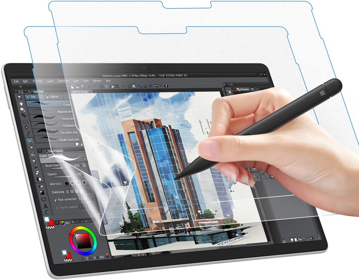 Dailygoods - Dailygoody - Screen Protector - Anti-glare - 2-Pack - Matte - Anti-scratch - Geschikt voor Microsoft Surface Pro 11 - 13 Inch