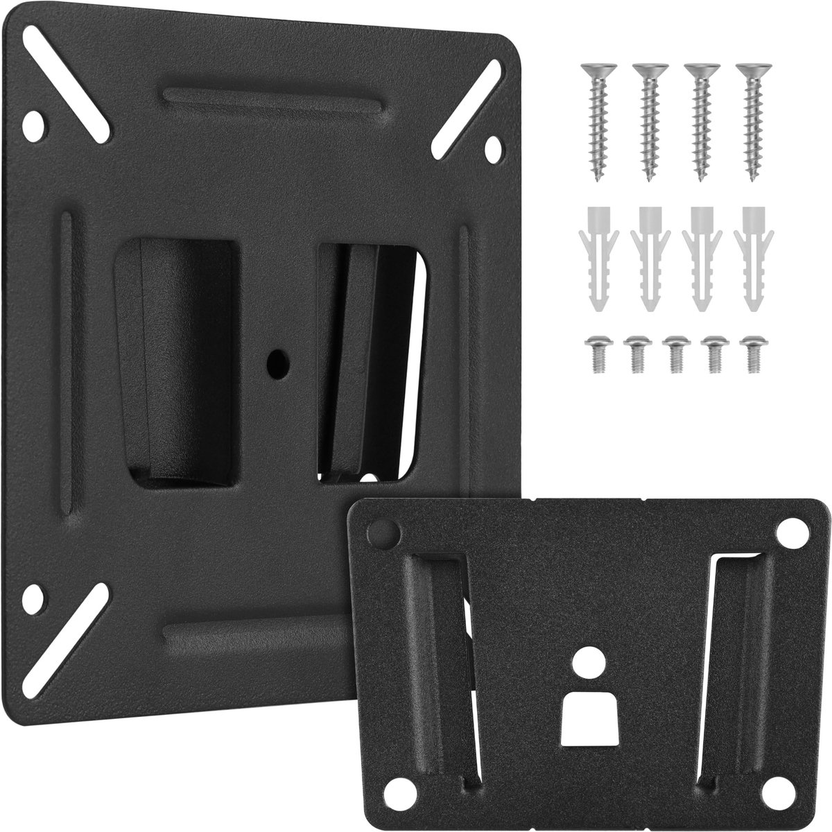 Dailygoody - Universele TV Muurmontage - Voor LED en LCD - Laag Profiel TV Mount - Geschikt voor Schermen 14-32 inch - 15 kg Gewichtscapaciteit