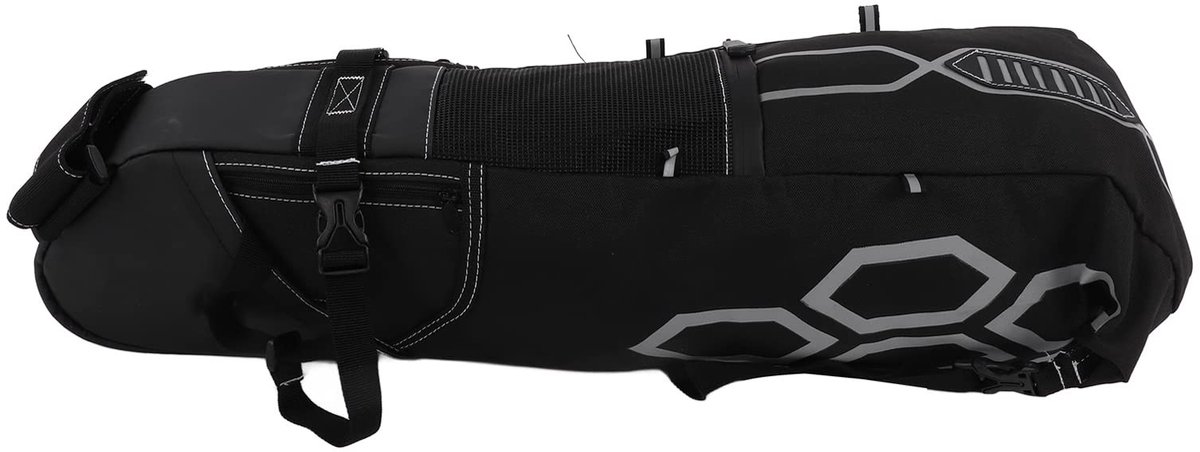 Dailygoods - Dailygoody - Fietszadeltas - Waterdichte Grote Capaciteit - Reflecterende Strip - Bikepacking - Ideaal voor Racefietsen, Mountainbikes, Stadsfietsen -...