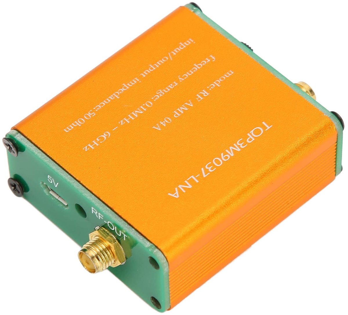 Dailygoods - Dailygoody - Low Noise Amplifier Module - 20dB Hoge Versterking - Professioneel Ontwerp - RF WideBand Amplifier - Geschikt voor Shortwave - 0.1MH