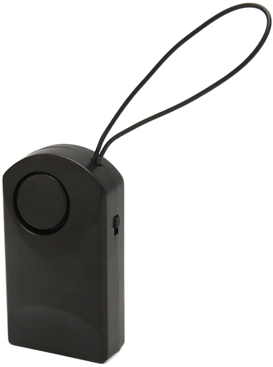 Dailygoods - Dailygoody - Draadloos Trilalarm - 120DB Alarmgeluid - Krachtig Alarm Ter Voorkoming van Diefstal - Eenvoudig Te Installeren - Geschikt voor Thuis - C