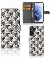 Samsung Galaxy S22 Plus Telefoonhoesje met Pasjes Salamander Grey