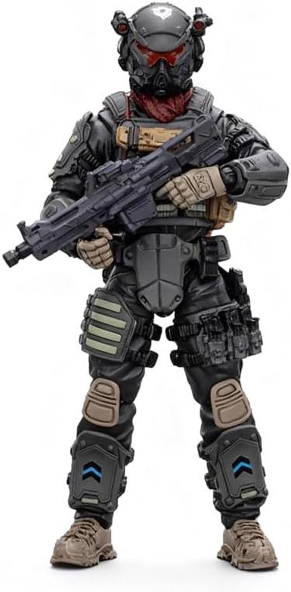 Militaire Soldaat Actiefiguur - Hobby Figuur Speelgoed - Strategische Spel Simulatie - Flexibele Gewrichten - 10.6 cm - Type 1